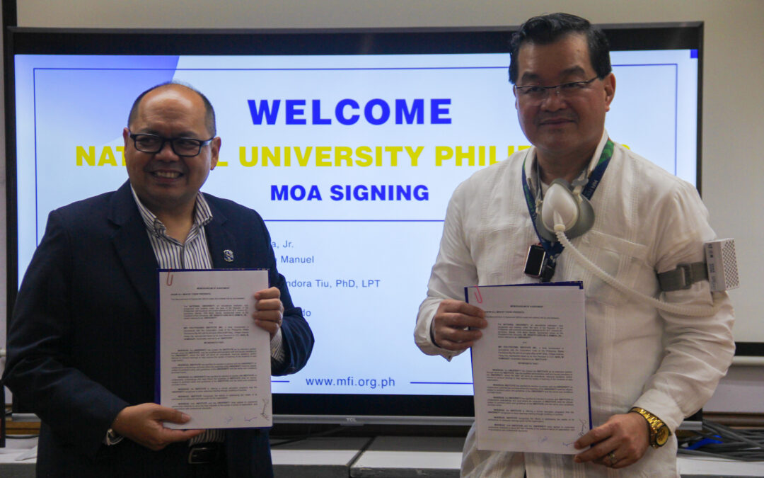 MOA Signing between MFI Polytechnic and National University