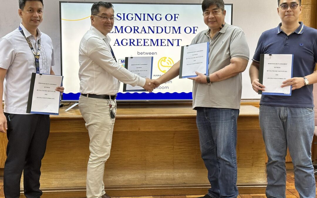 MFI and Jala-Jala Aquafarming OPC MOA signing